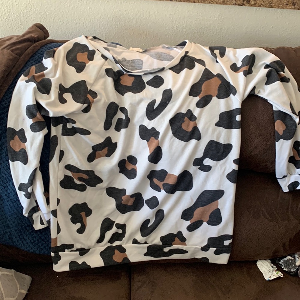 Cute animal print shirt!